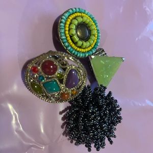 Costume jewelry rings